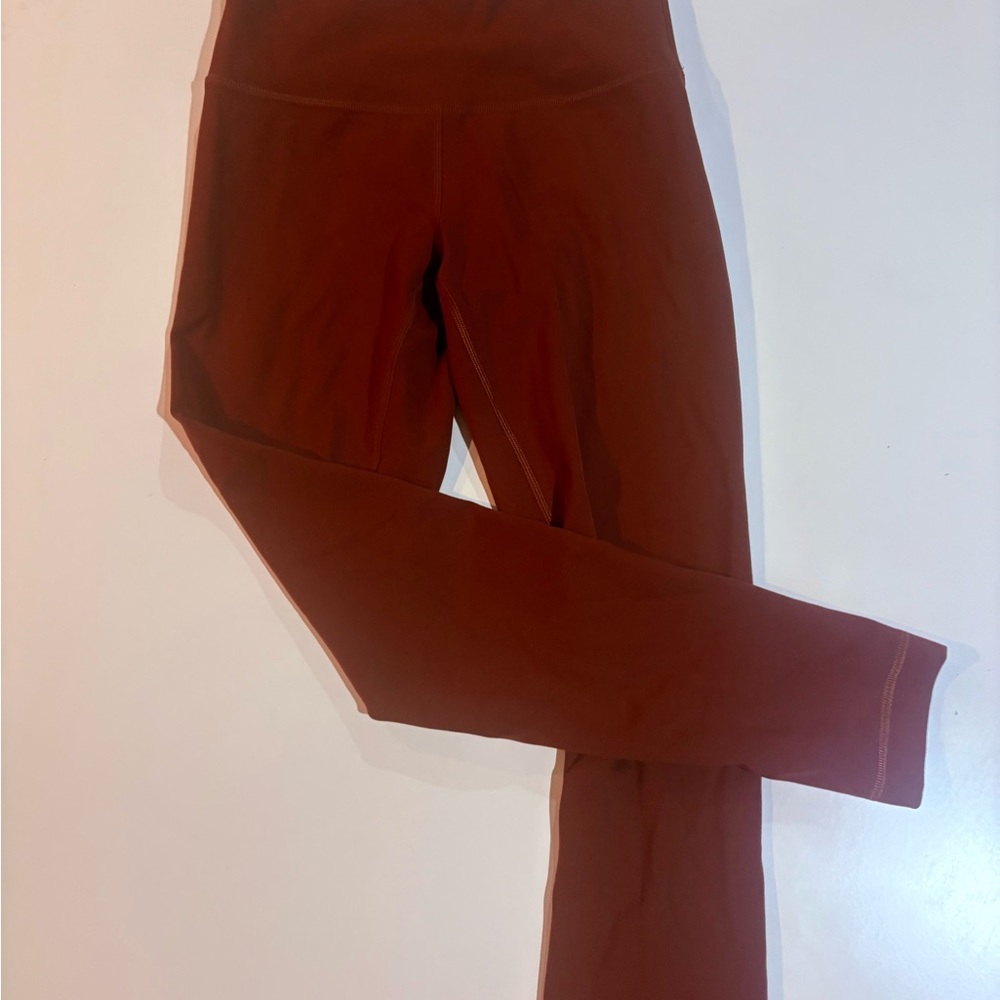 Burnt Orange Lululemon Align Leggings
